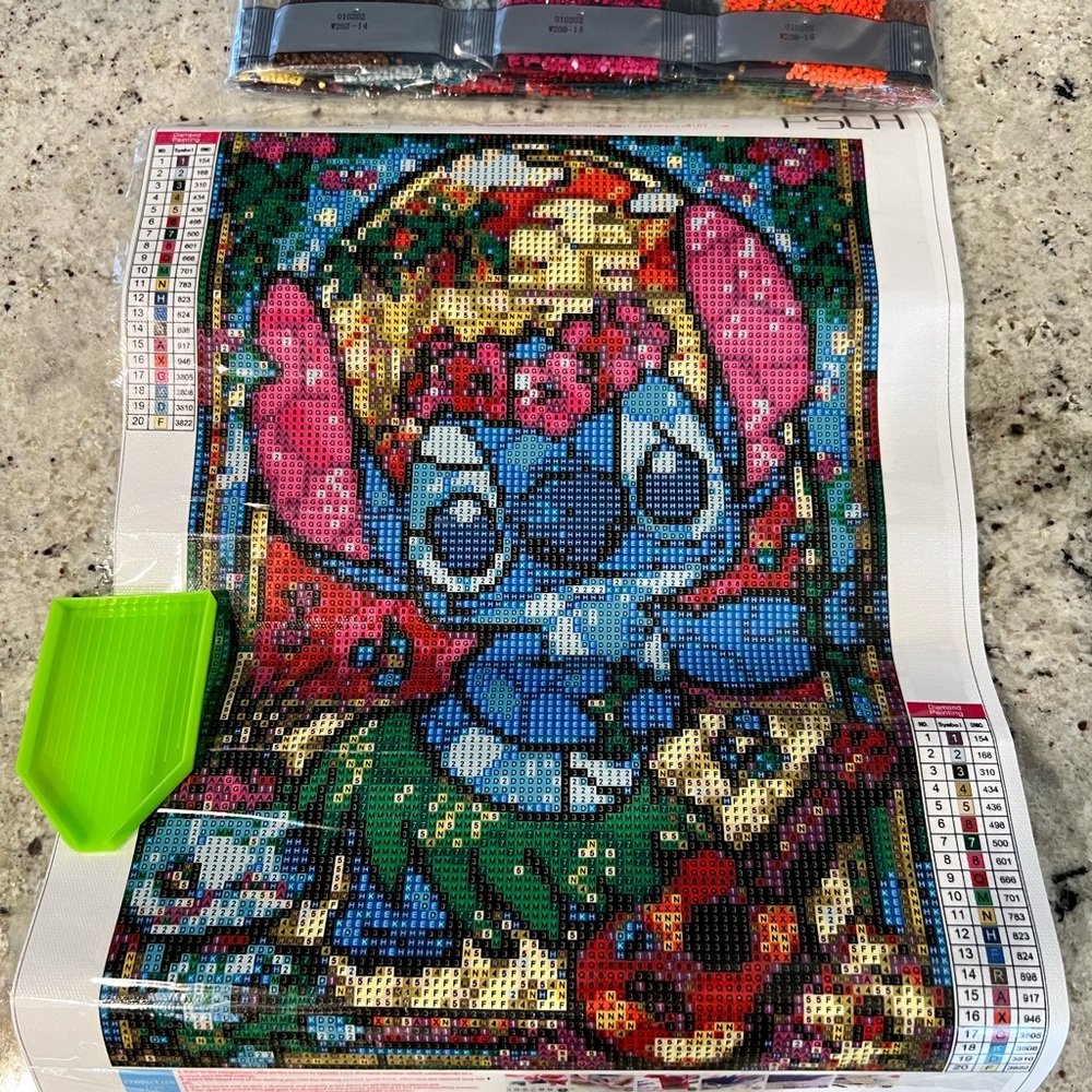 Stitch! 
Colorful Diamond Art Kit
